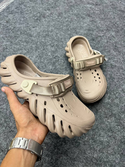 Brown Crocs Pollex Clogs